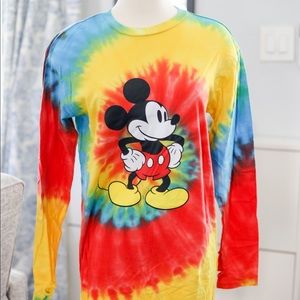 Mickey Mouse Tie Dye Tee/Mini Dress